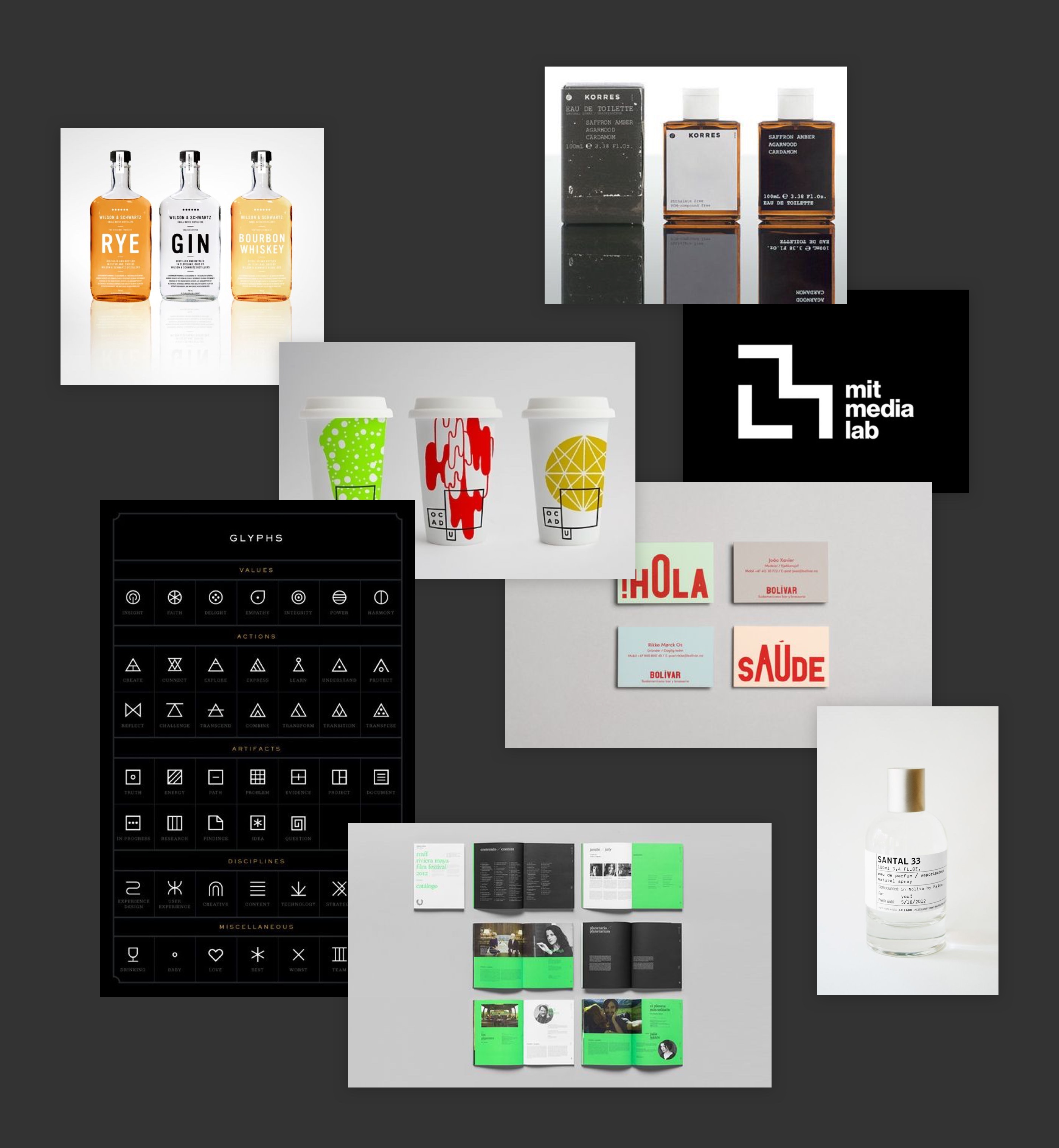 One of three Hendrix moodboards.