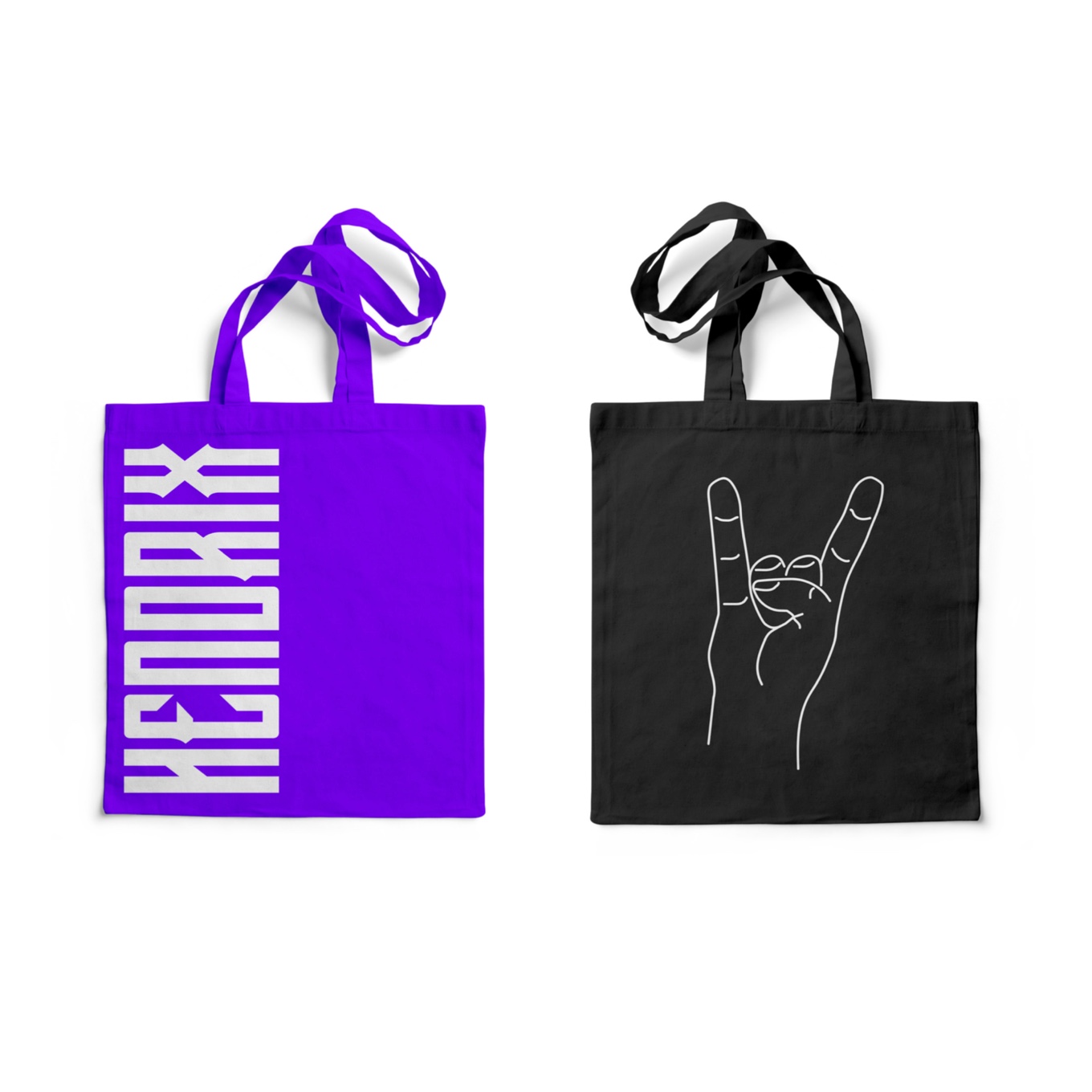 Custom tote bags.