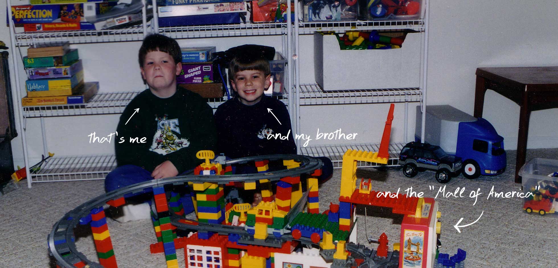 Cory and his LEGO bricks